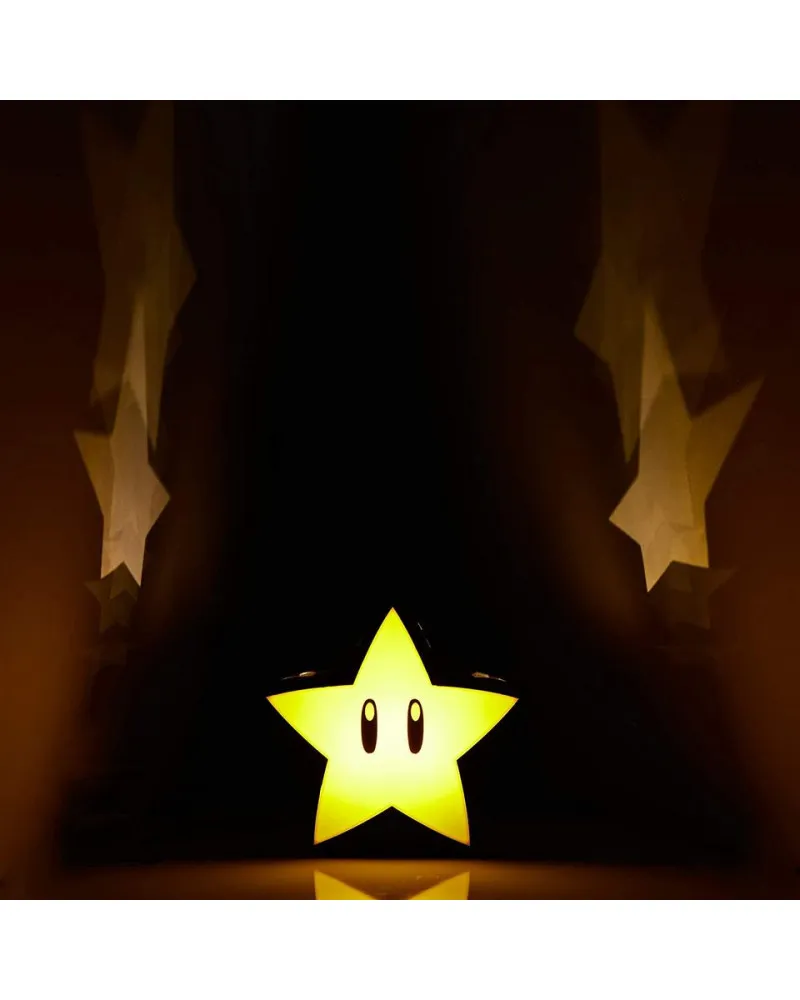 Lampa Paladone - Super Mario - Super Star Light 