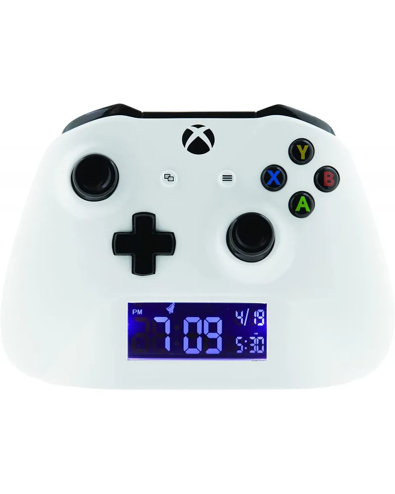 Sat Paladone kontroler XBOX - Alarm Clock - White 