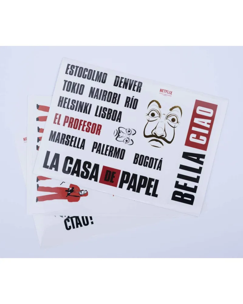Nalepnice Grupo Erik - La Casa De Papel 