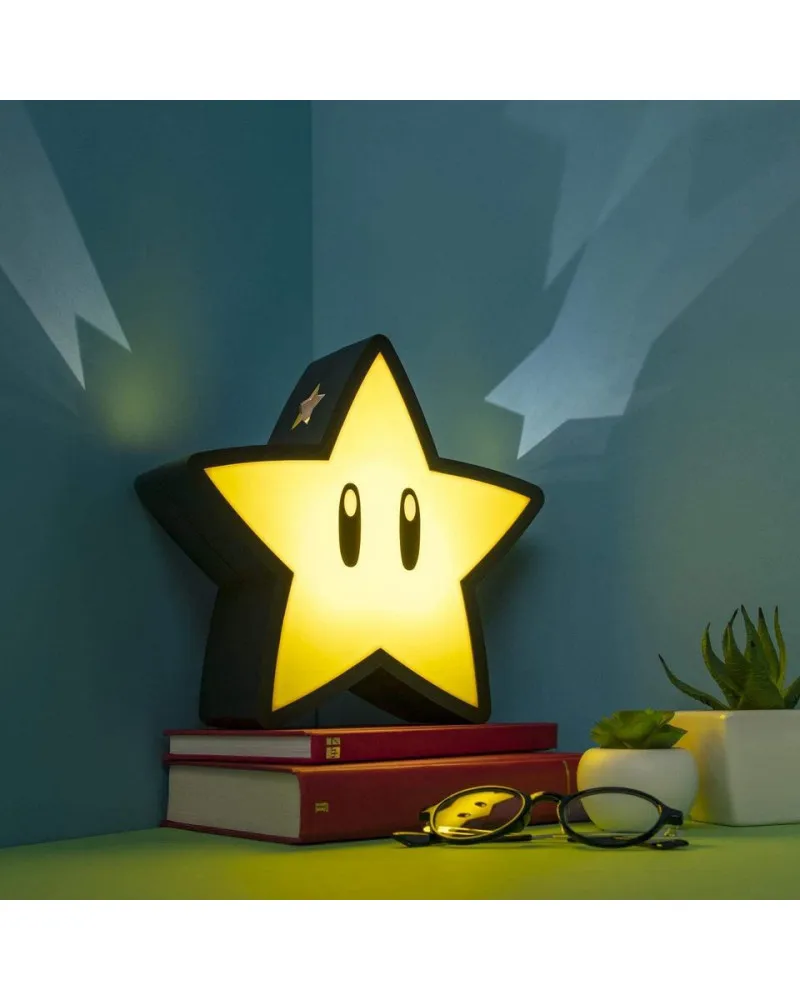 Lampa Paladone - Super Mario - Super Star Light 