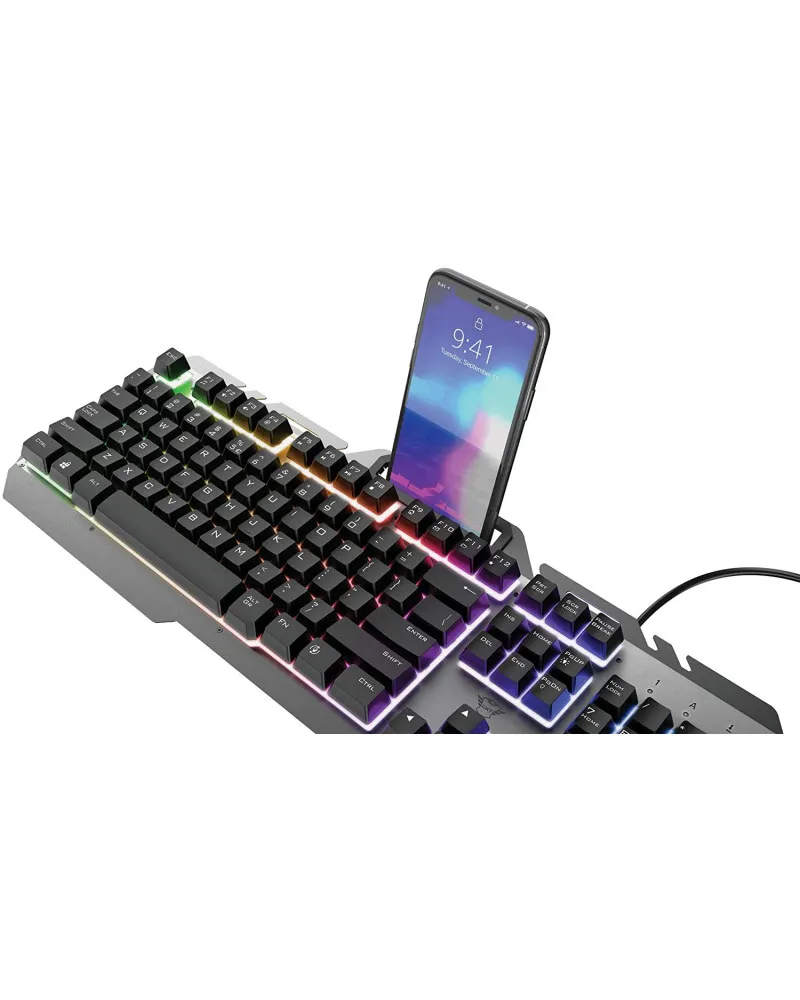Tastatura Trust GXT 853 Esca Metal 