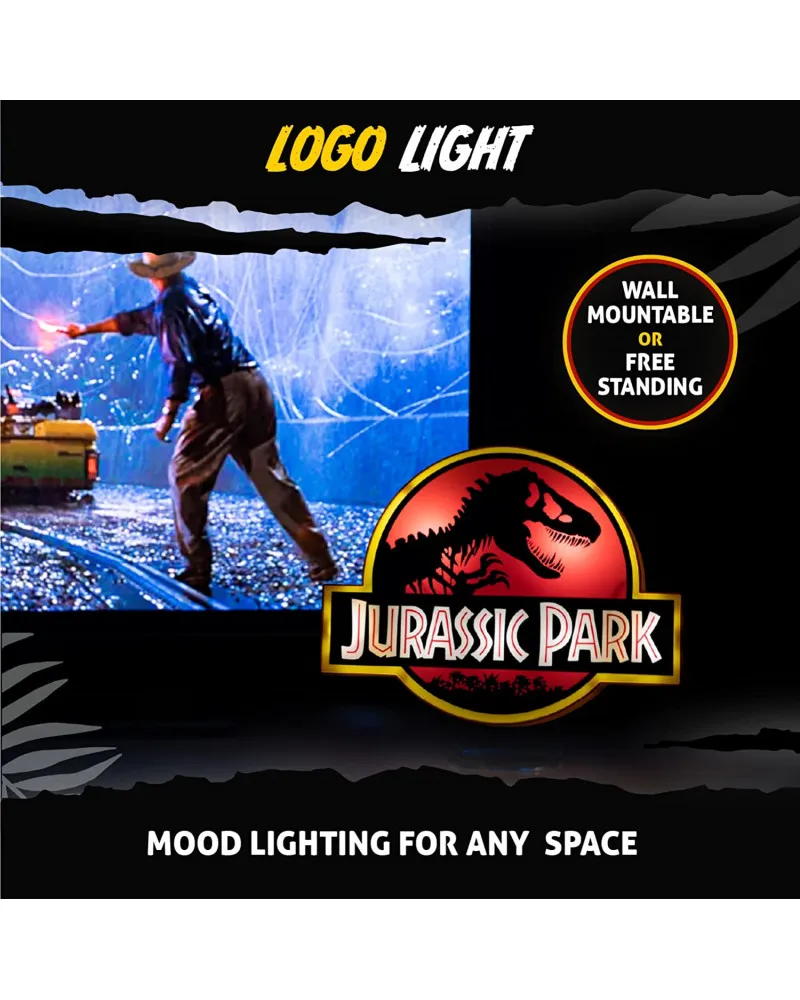 Lampa Paladone Jurassic Park - Logo Light 