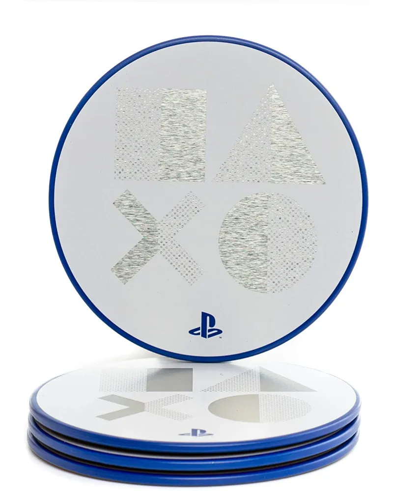 Podmetači za čaše Playstation 5 - Metal Coasters 