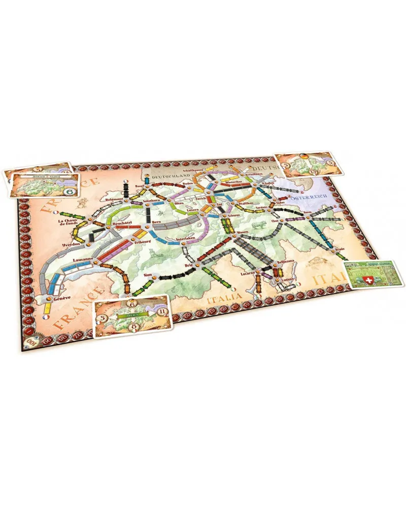 Društvena igra Ticket To Ride India & Switzerland (Eng) 