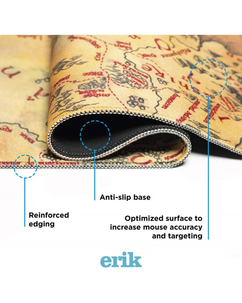 Podloga Lord Of The Rings - Middle Earth Map XL Desk Pad 
