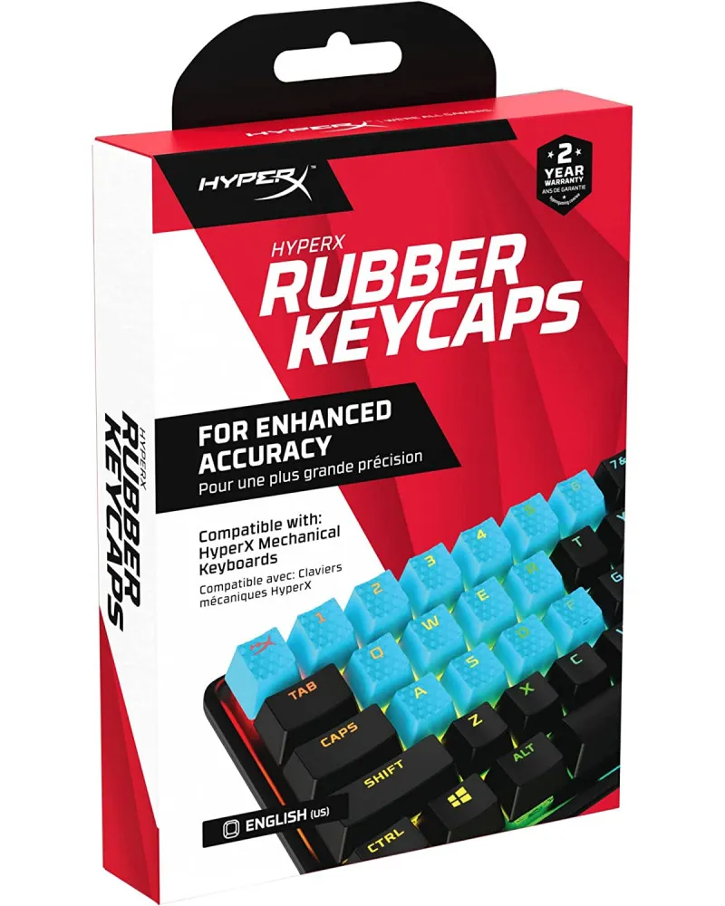 Keycaps HyperX - Rubber Keycaps - Blue 