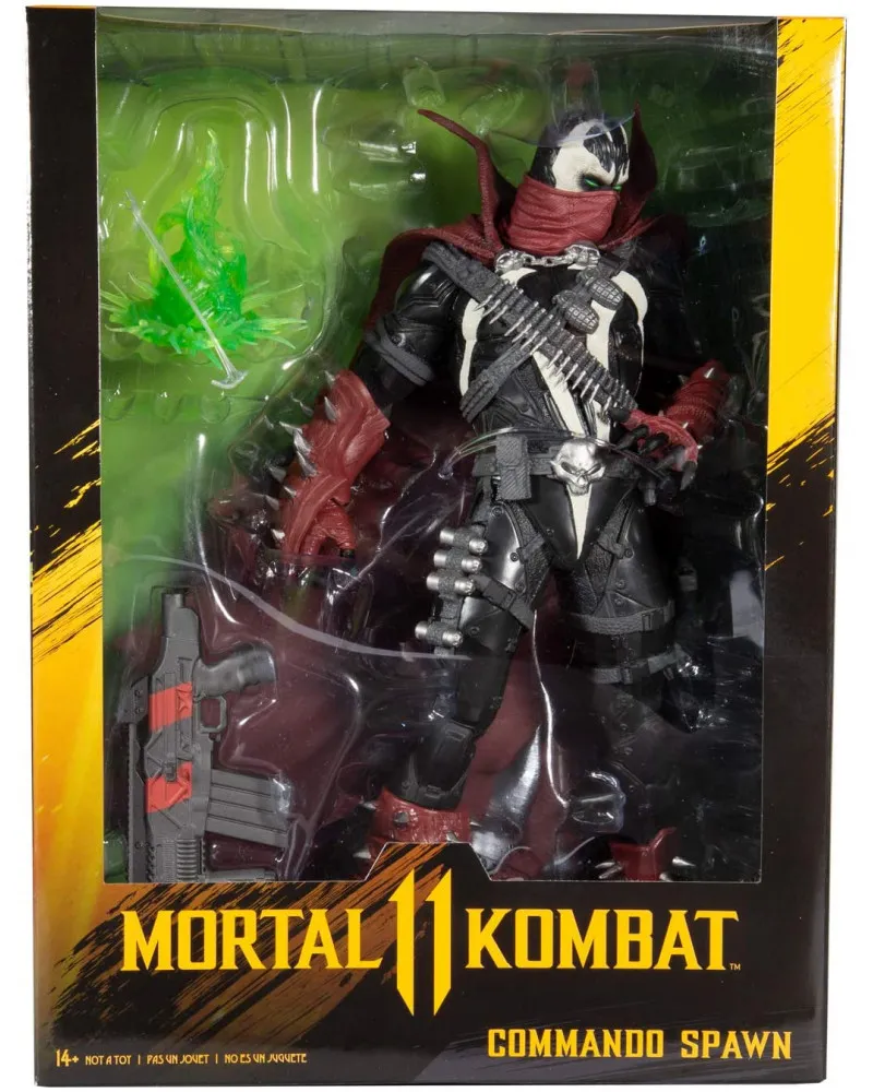 Action Figure Mortal Kombat - Commando Spawn - Dark Ages Skin 