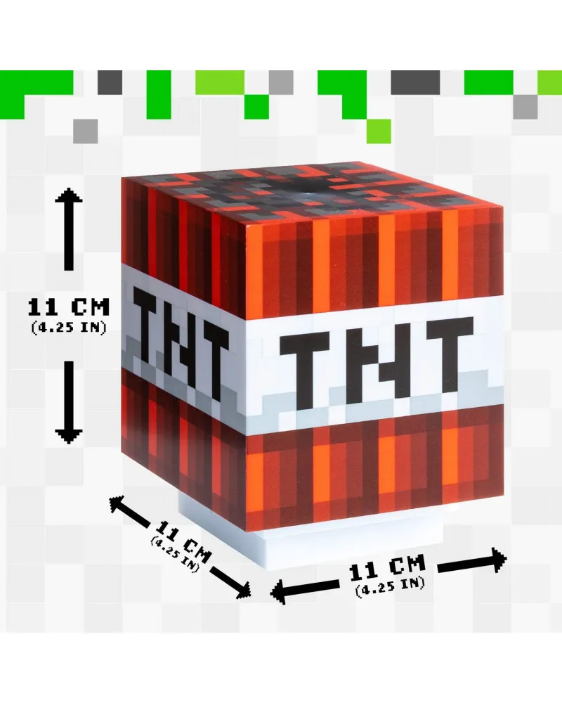 Lampa Paladone Minecraft - TNT Light With Sound 