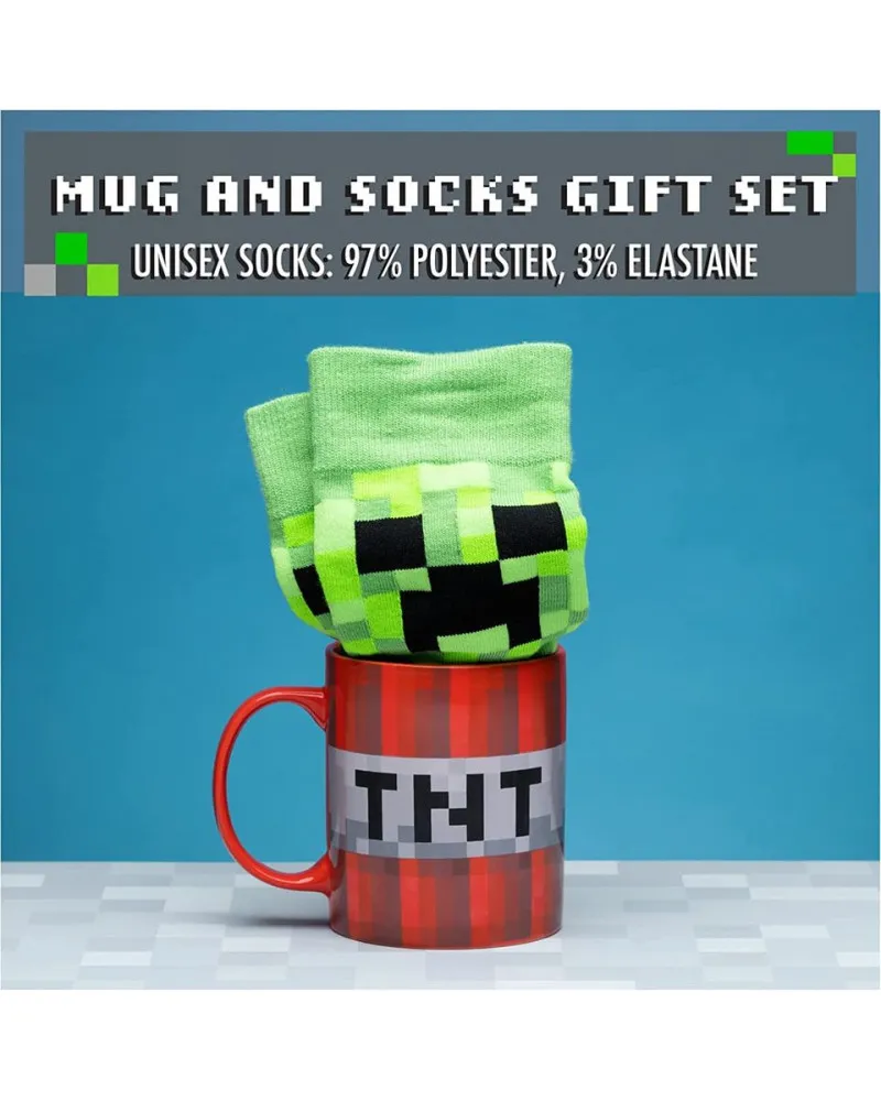 Set Paladone Mug And Socks - Minecraft 