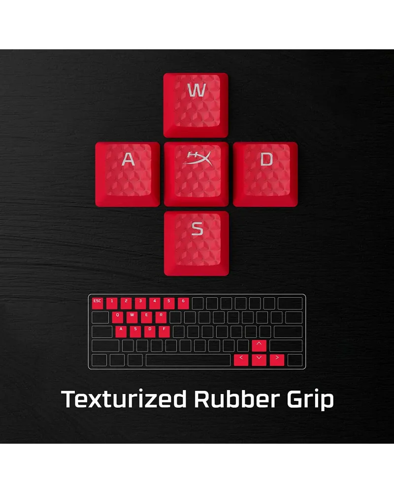 Keycaps HyperX - Rubber Keycaps - Red 