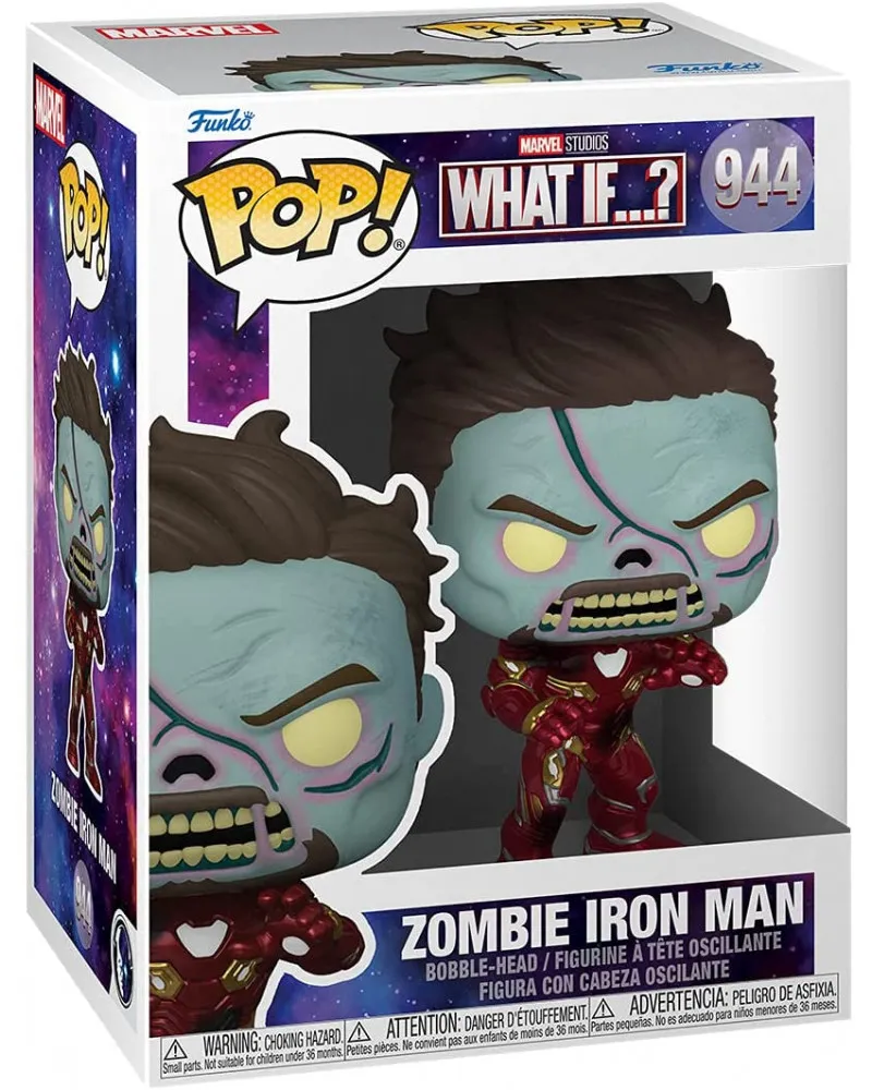 Bobble Figure Marvel What If...? POP! - Zombie Iron Man 