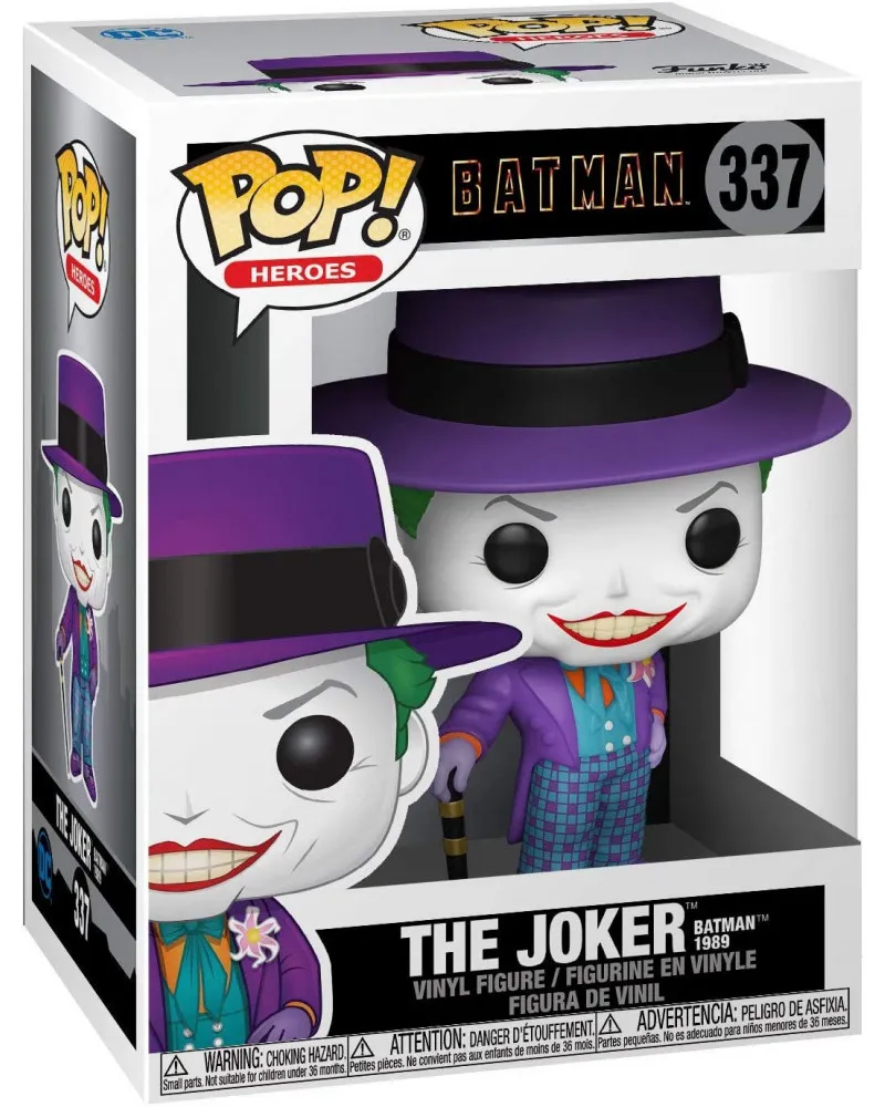 Bobble Figure DC - Batman POP! - The Joker (Batman 1989) 