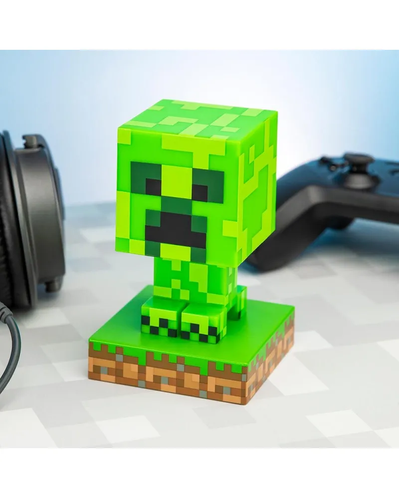 Lampa Paladone Minecraft - Creeper Icon Light 