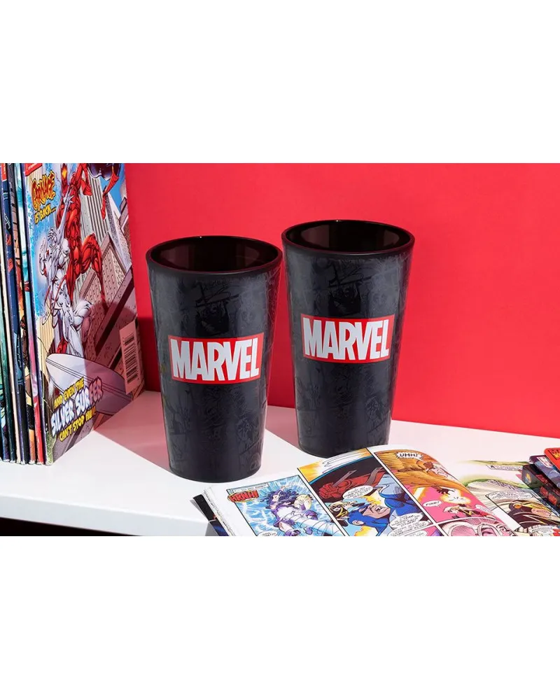 Čaša Paladone Marvel Logo - Glass 415ml 
