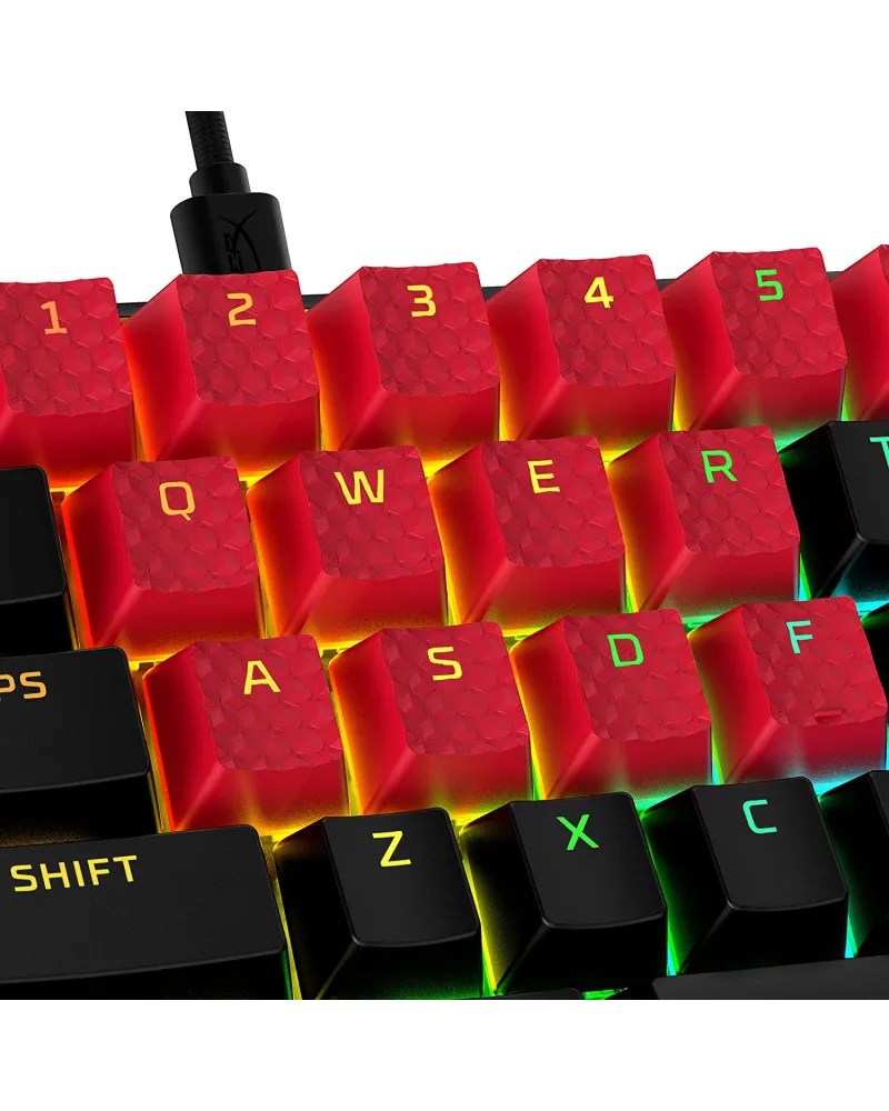 Keycaps HyperX - Rubber Keycaps - Red 