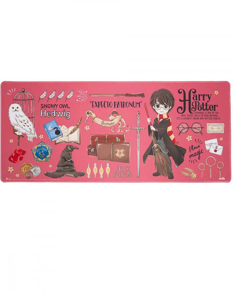 Podloga Harry Potter XL Desk Pad - Red 