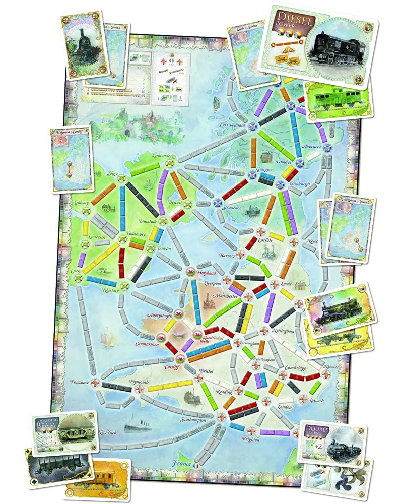 Društvena igra Ticket To Ride United Kingdom 