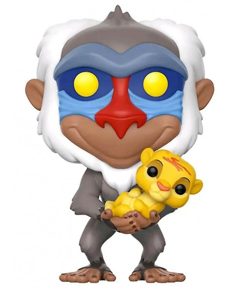 Bobble Figure Disney The Lion King POP! - Rafiki with Baby Simba 