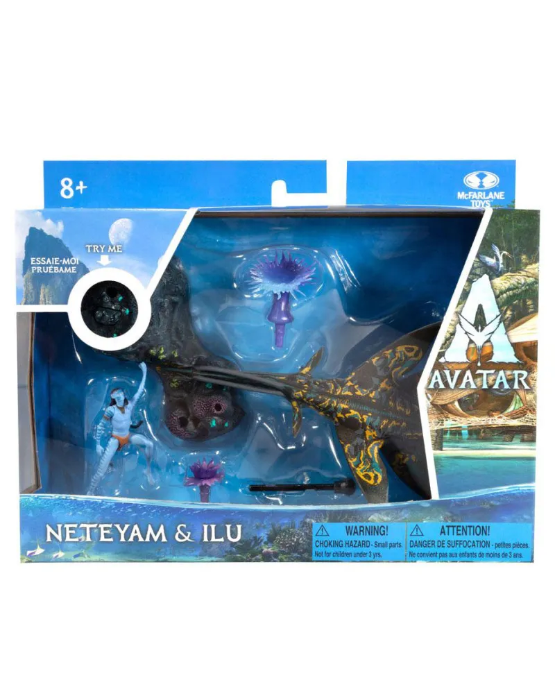 Action Figure Avatar The Way of Water - Neteyam & Ilu 