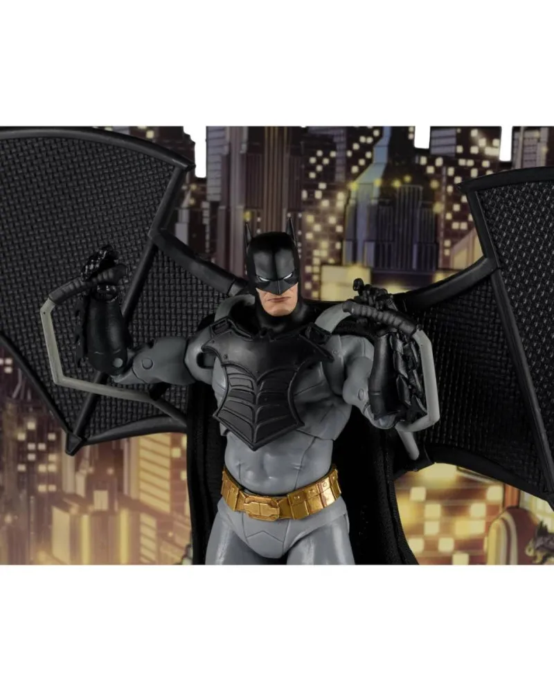 Action Figure DC Multiverse - Batman with Bat-Glider the Thirteenth Hour - Gold Label 