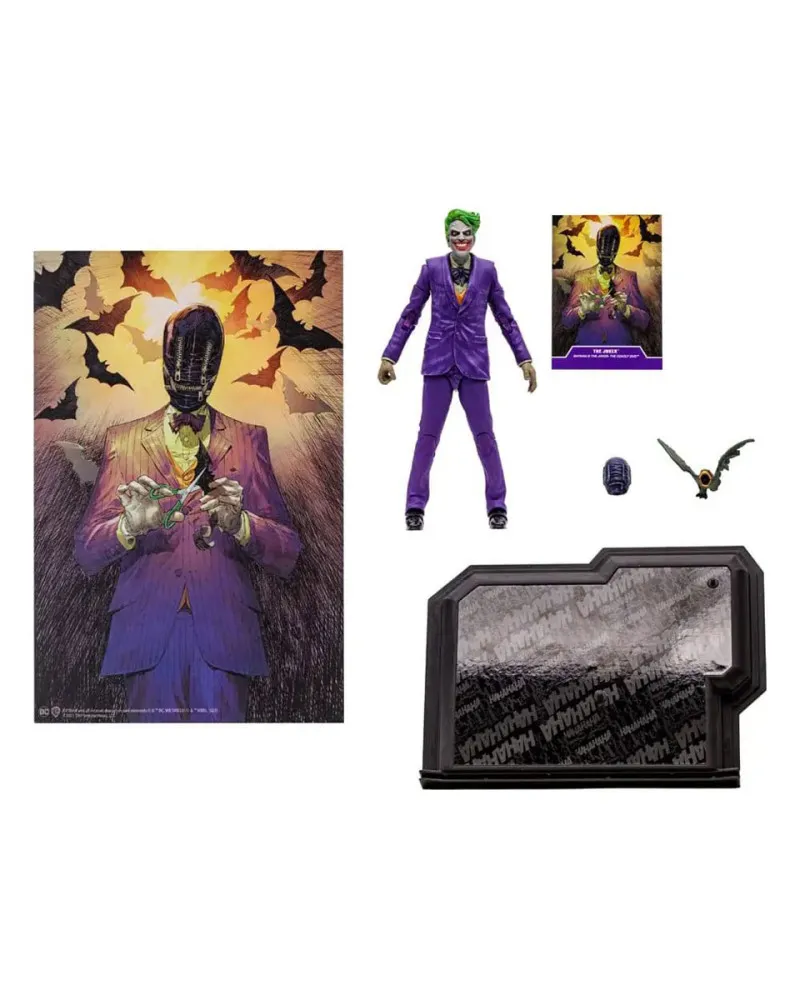 Action Figure DC Multiverse - The Deadly Duo - The Joker - Gold Label 