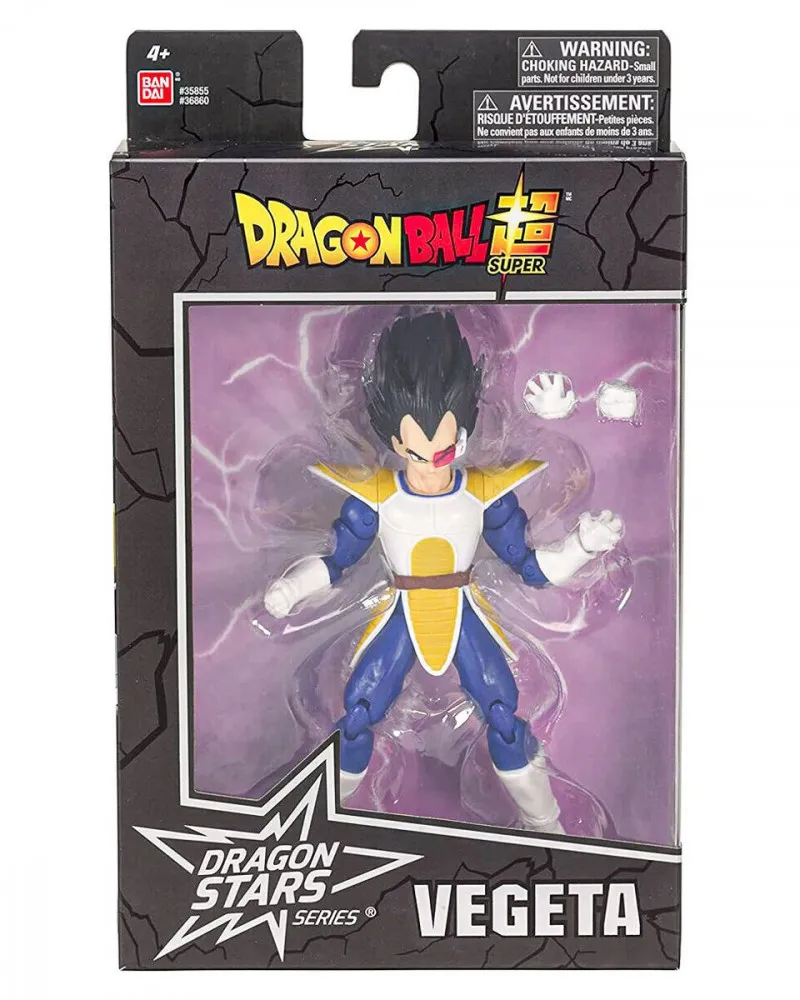 Action Figure Dragon Ball Super - Dragon Stars Series - Vegeta (Ver. Dragon Ball Kai) 