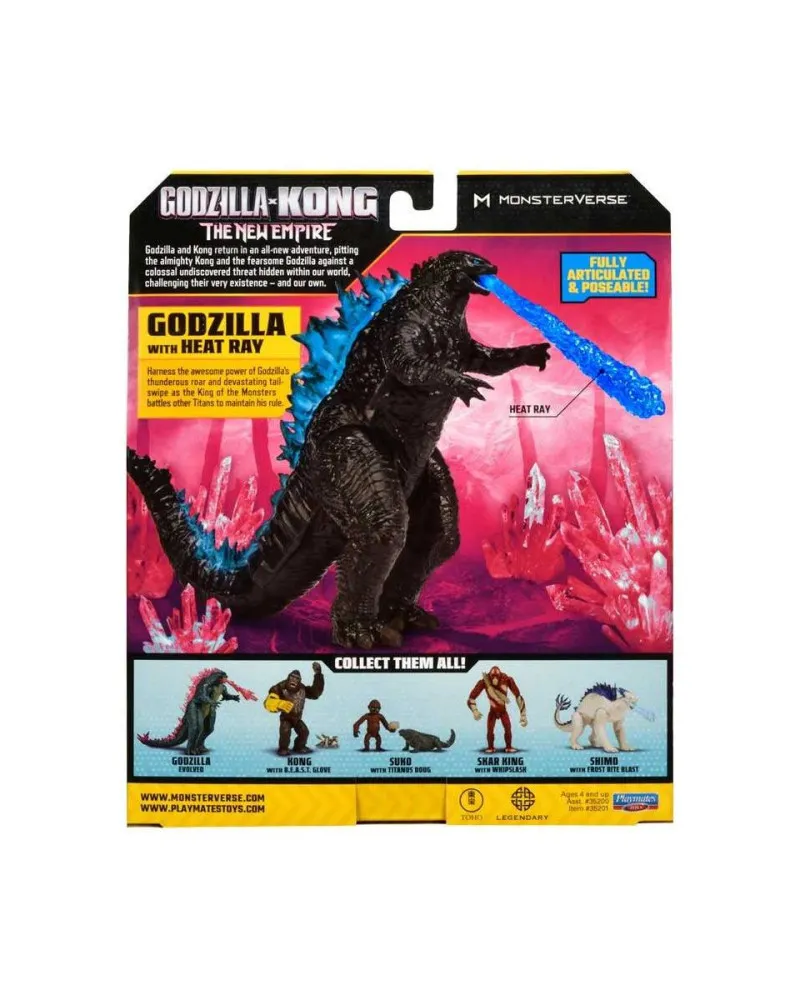 Action Figure Godzilla vs. Kong The new Empire - Godzilla With Heat Ray 