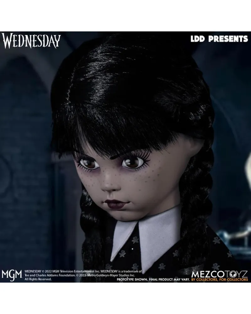 Action Figure Living Dead Dolls - Wednesday Addams 