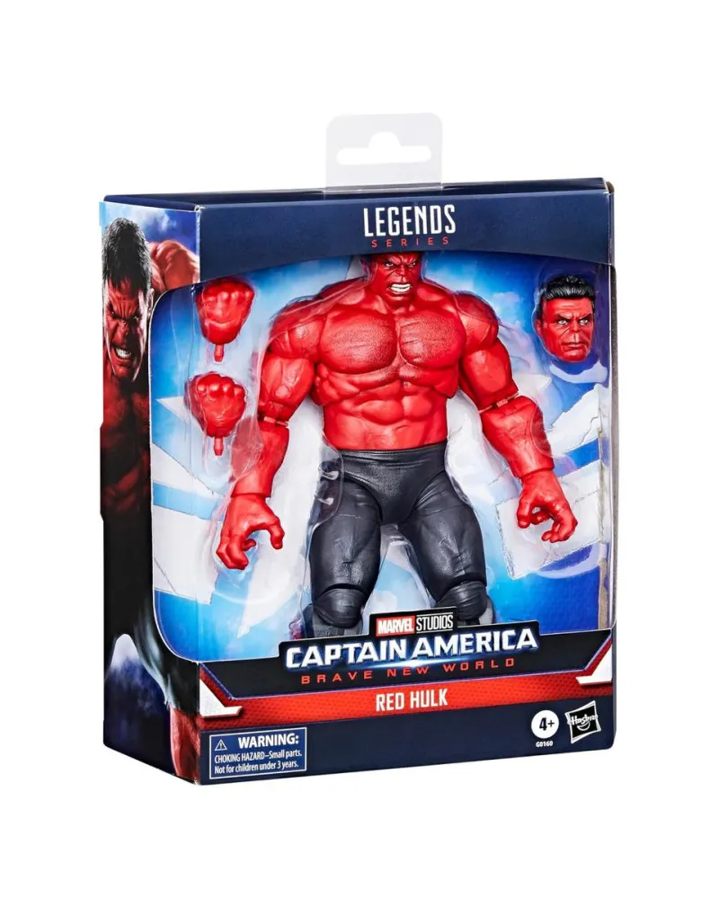 Action Figure Marvel Legends - Captain America - Red Hulk 