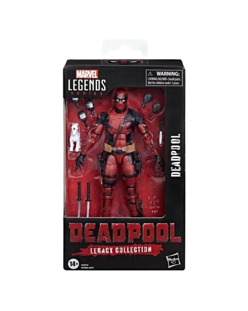 Action Figure Marvel Legends - Deadpool Legacy Collection 