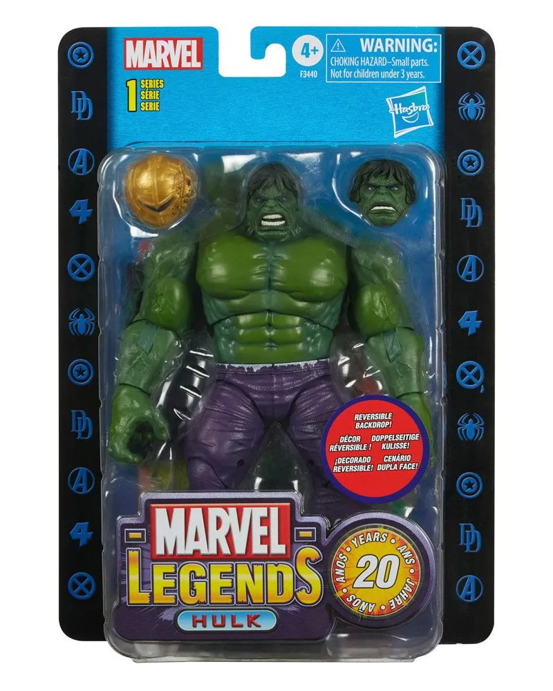 Action Figure Marvel Legends Series - 20th Anniversary - Hulk 