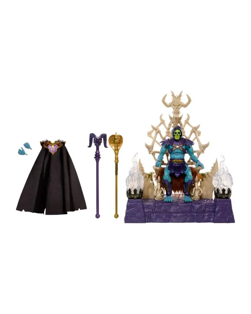 Action Figure Masters of the Universe - New Eternia Masterverse - Skeletor & Throne 