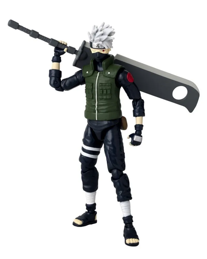 Action Figure Naruto Shippuden - Anime Heroes - Kakashi Hatake Fourth Great Ninja War 