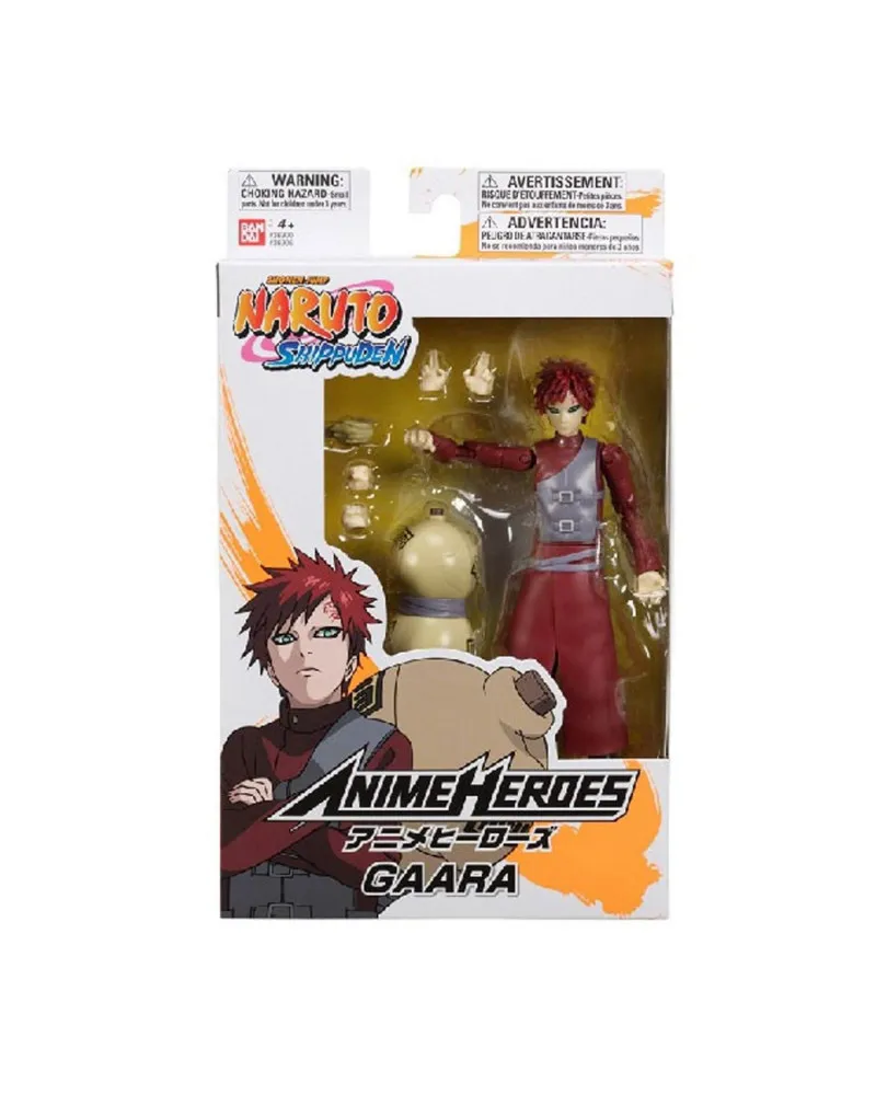 Action Figure Naruto Shippuden - Anime Heroes - Gaara 