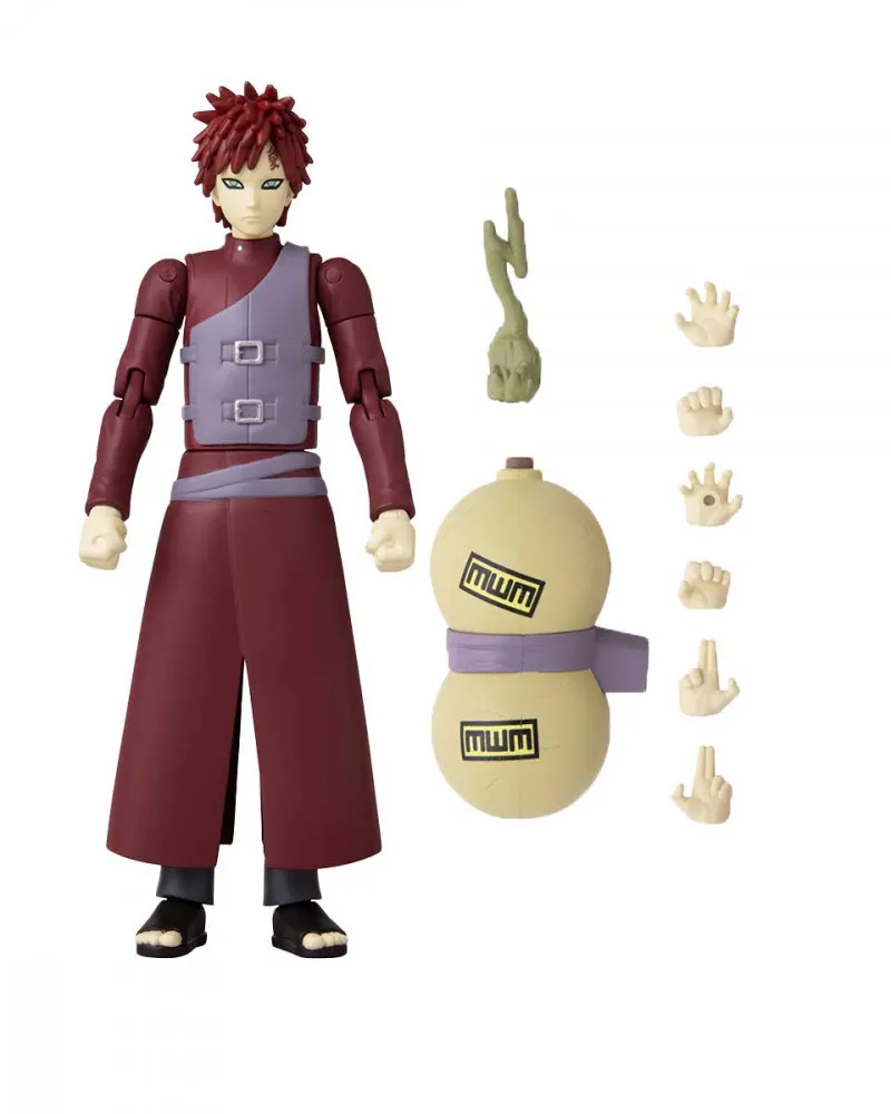 Action Figure Naruto Shippuden - Anime Heroes - Gaara 