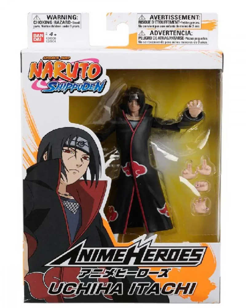 Action Figure Naruto Shippuden - Anime Heroes - Uchiha Itachi 