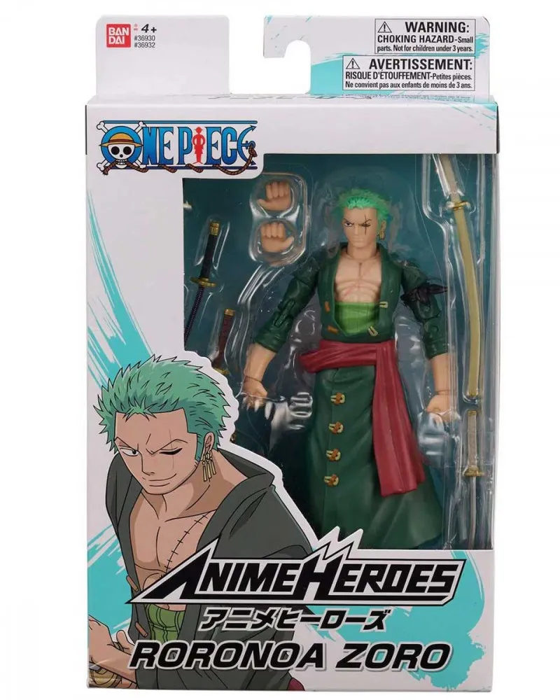 Action Figure One Piece - Anime Heroes - Roronoa Zoro 