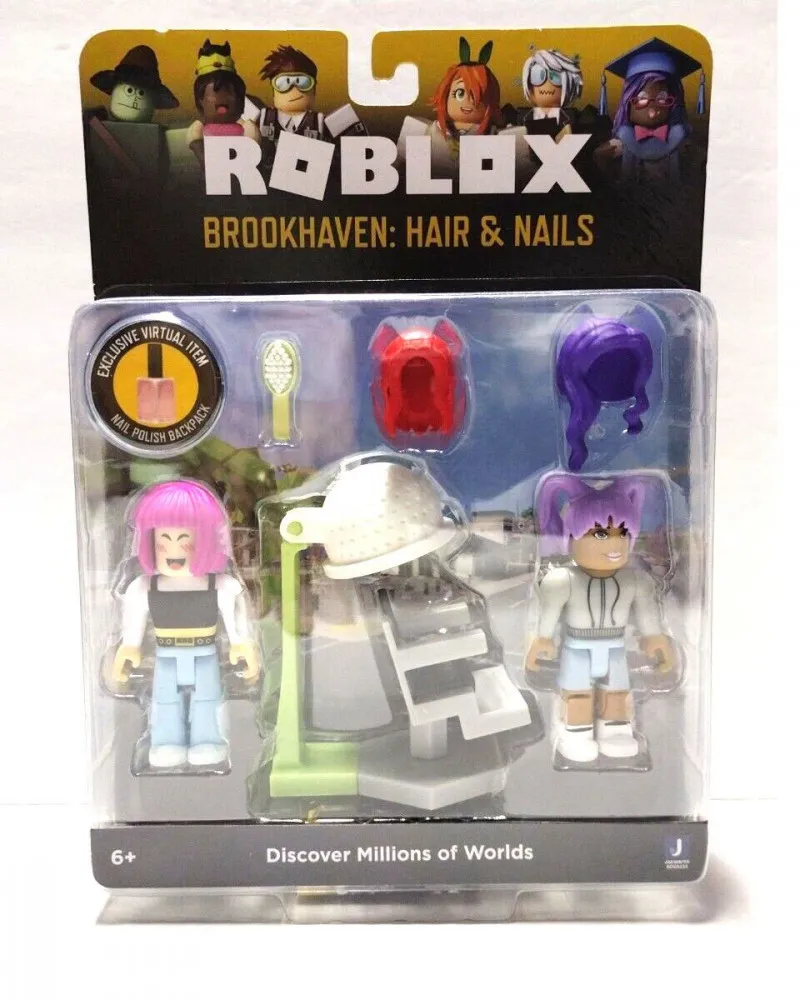 Action Figure Roblox - Brookhaven: Hair & Nails 