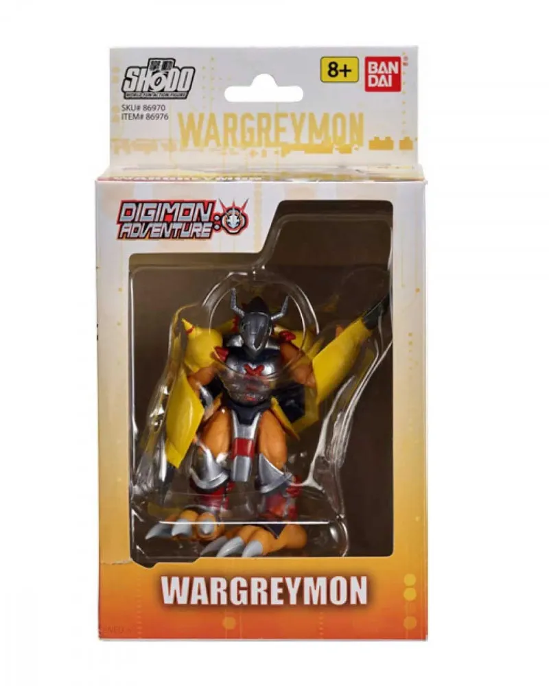 Action Figure Shodo World Fun Digimon Adventure - Wargreymon New 