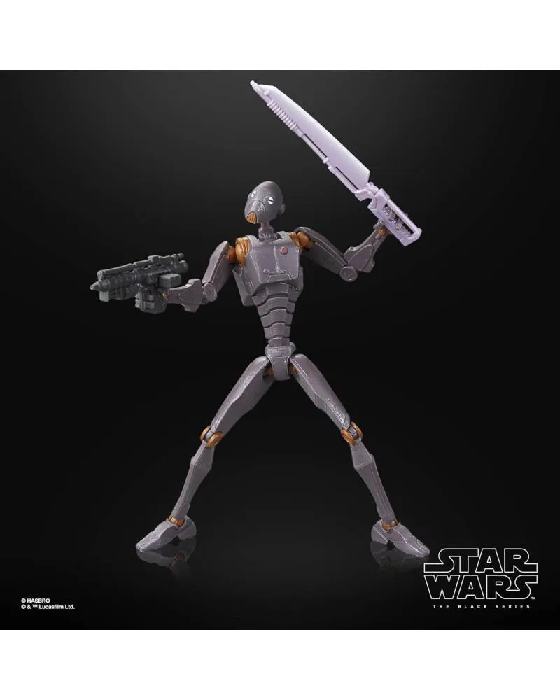 Action Figure Star Wars The Clone Wars - Black Series - Commando Droid 