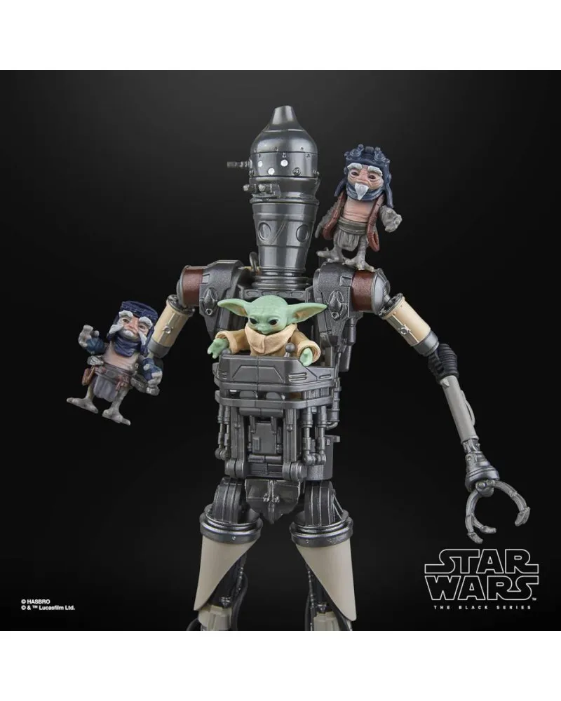 Action Figure Star Wars The Mandalorian Black Series 2-Pack - IG-12 & Grogu 