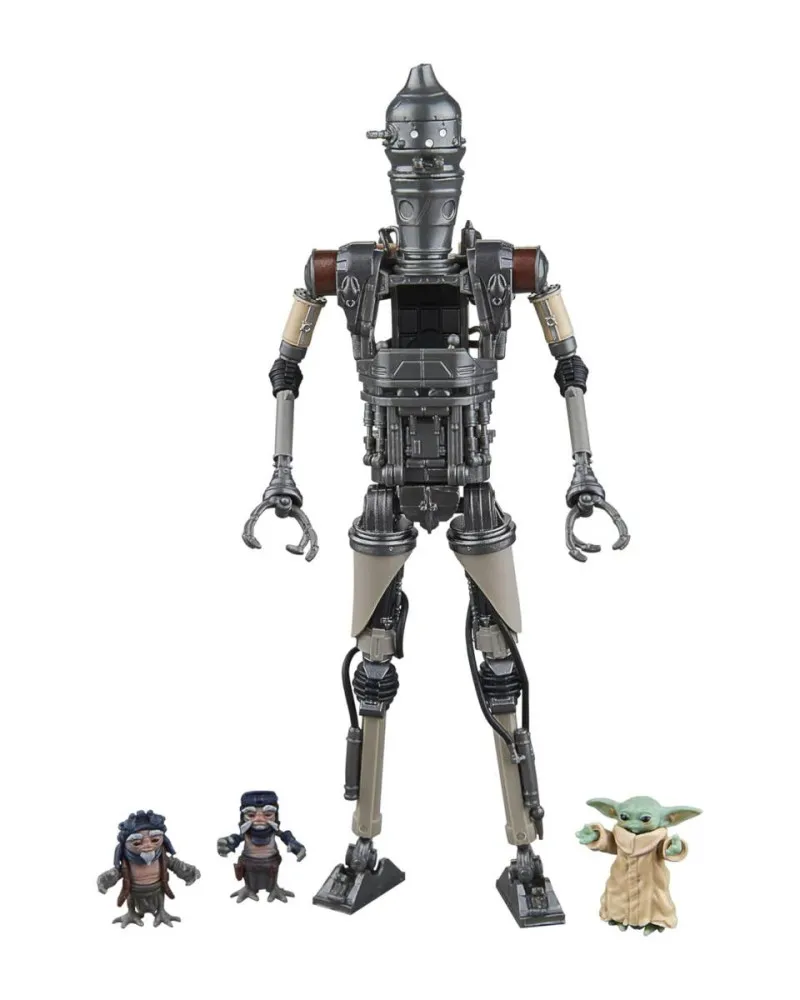 Action Figure Star Wars The Mandalorian Black Series 2-Pack - IG-12 & Grogu 