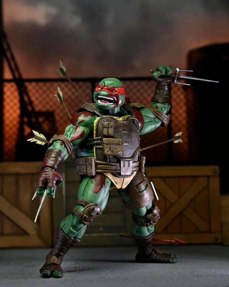 Action Figure Teenage Mutant Ninja Turtles - The Last Ronin - Ultimate First to Fall Raphael 