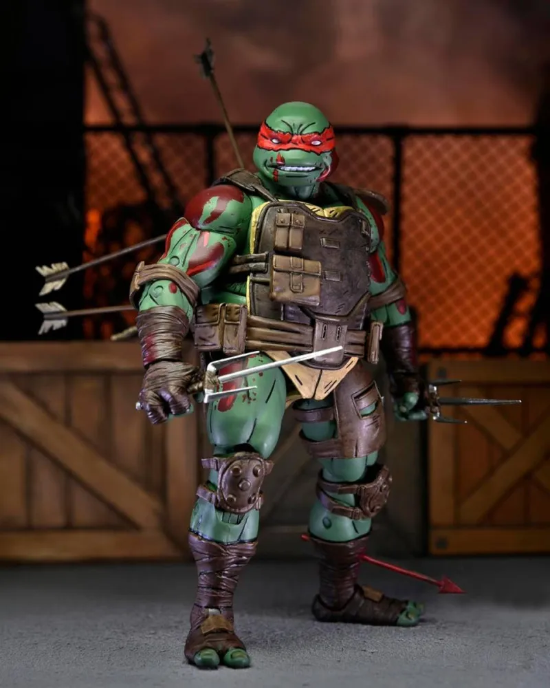 Action Figure Teenage Mutant Ninja Turtles - The Last Ronin - Ultimate First to Fall Raphael 