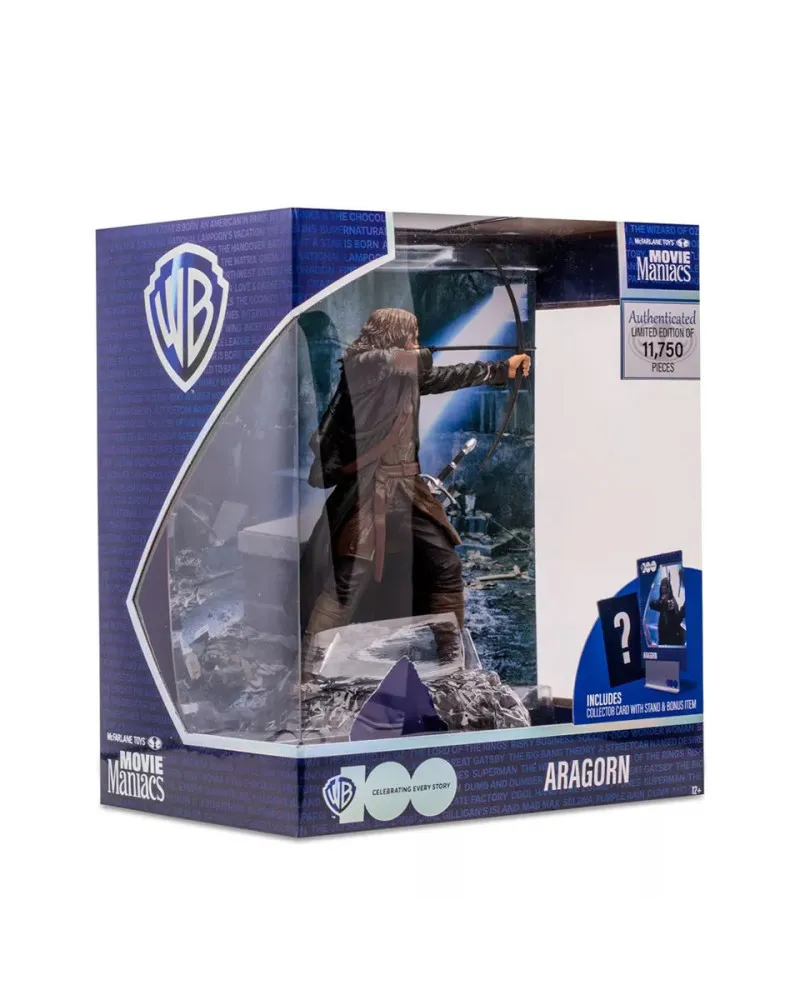 Action Figure The Lord Of The Rings - Movie Maniacs - Aragorn 