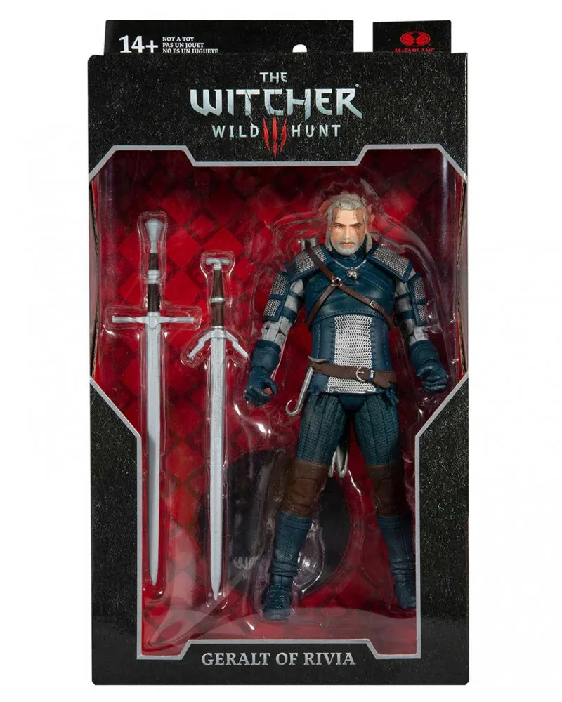 Action Figure The Witcher - Geralt of Rivia (Viper Armor: Teal Dye) 