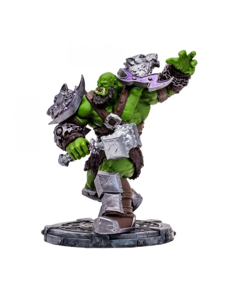 Action Figure World of Warcraft - Orc Warrior & Orc Shaman 