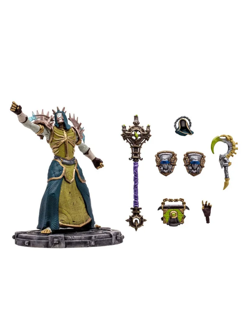 Action Figure World of Warcraft - Undead Priest & Undead Warlock 