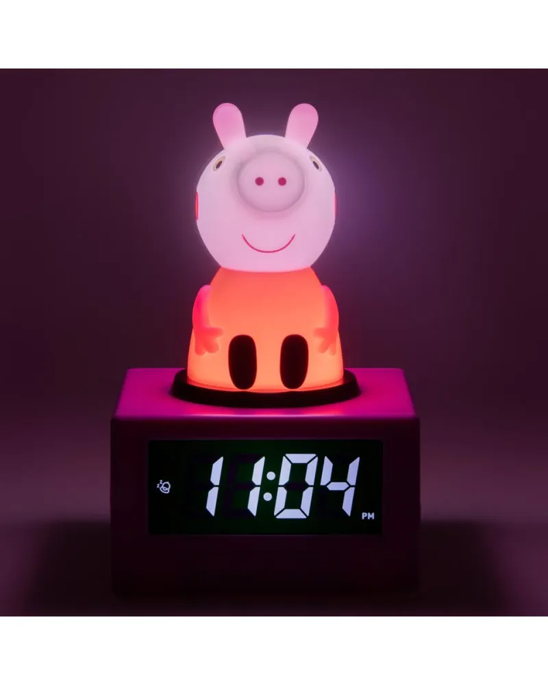 Alarm Sat Paladone Peppa Pig - Alarm Clock with Light 