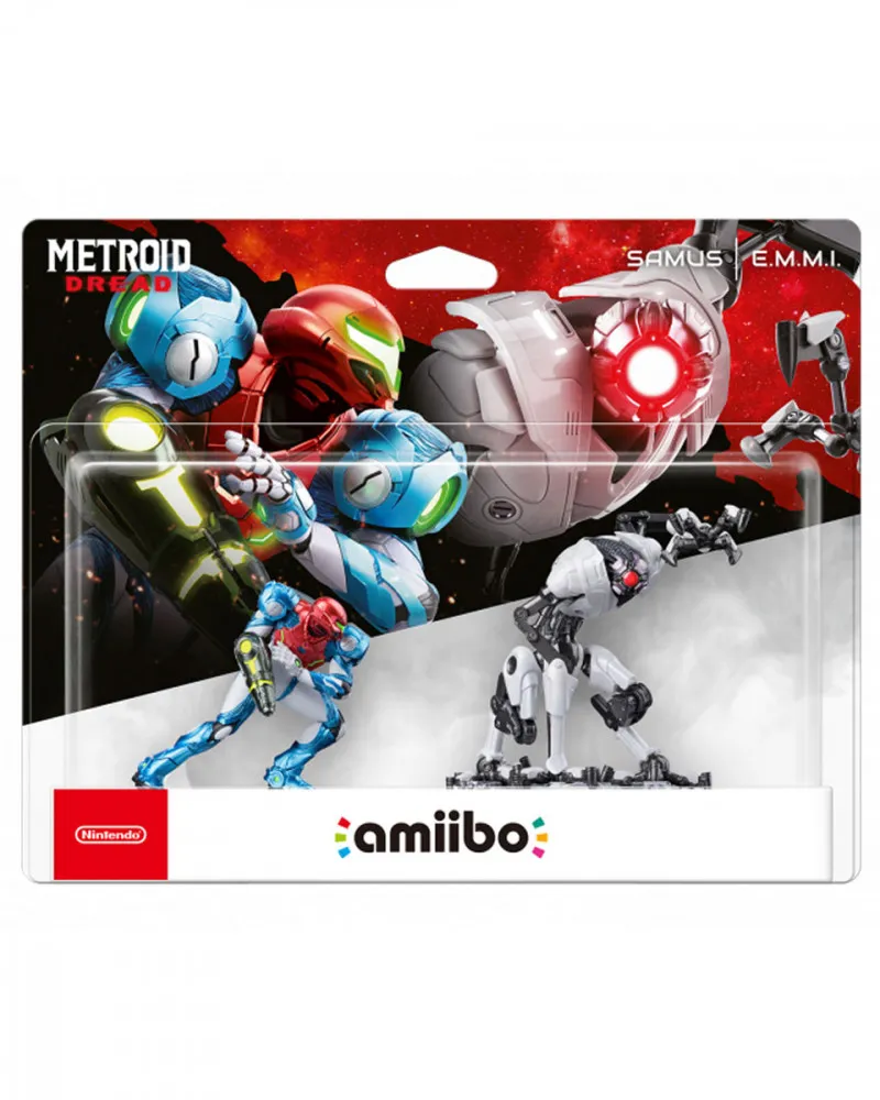 Amiibo Metroid - Samus And E.M.M.I. - Double Pack 